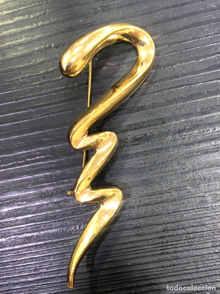 Joyeria: Antiguo broche en forma de serpiente (L38) - Foto 1