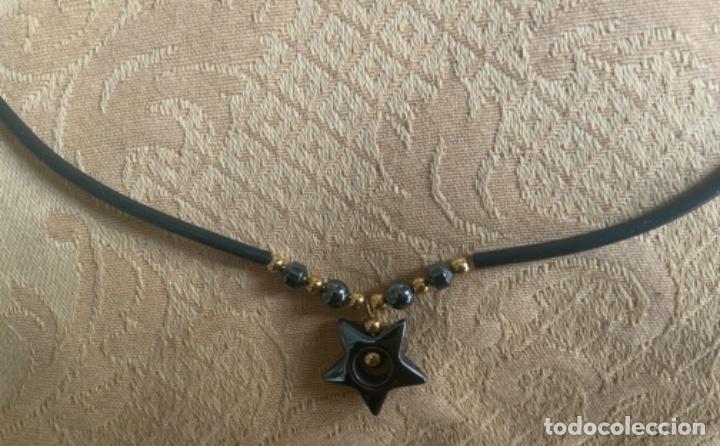 Joyeria: COLLAR GARGANTILLA CAUCHO Y HEMATITES - Foto 5