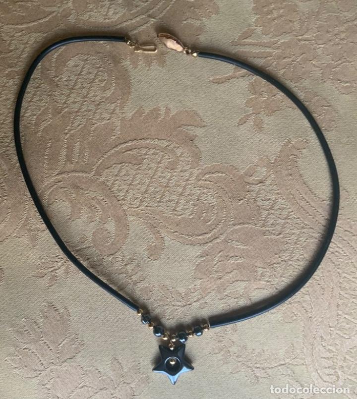 Joyeria: COLLAR GARGANTILLA CAUCHO Y HEMATITES - Foto 6