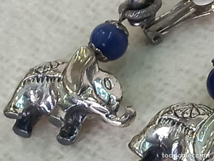 Joyeria: PENDIENTES (ELEFANTE-ARILLA) plateado - Foto 2