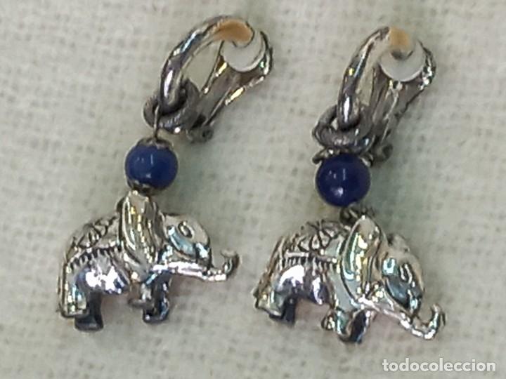 Joyeria: PENDIENTES (ELEFANTE-ARILLA) plateado - Foto 4