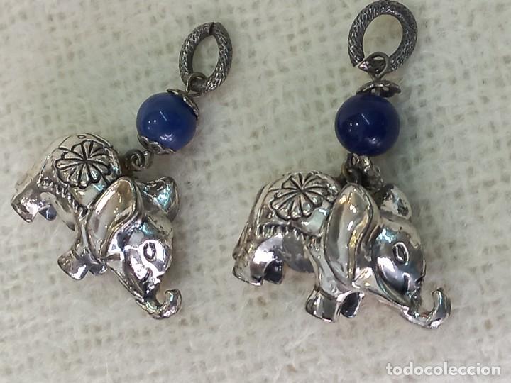 Joyeria: PENDIENTES (ELEFANTE-ARILLA) plateado - Foto 7