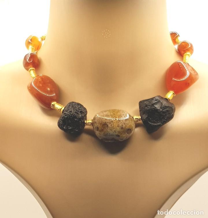 Joyeria: Collar &Aacute;gatas y Tektite - Foto 1