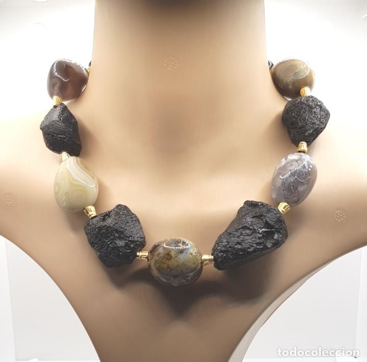 Joyeria: Collar &Aacute;gatas y Tektitas - Foto 1