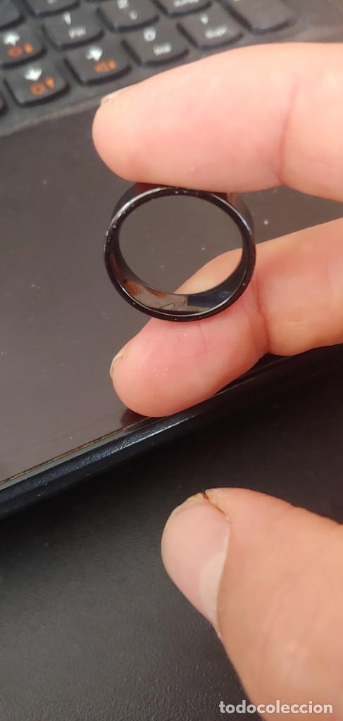 Joyeria: ANILLO NEGRO DE METAL - Foto 1