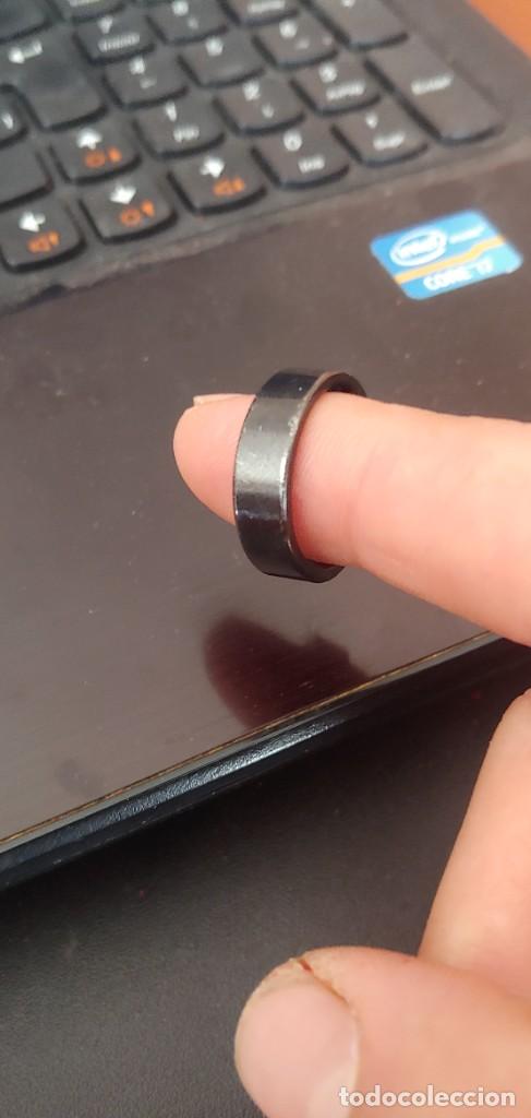 Joyeria: ANILLO NEGRO DE METAL - Foto 2