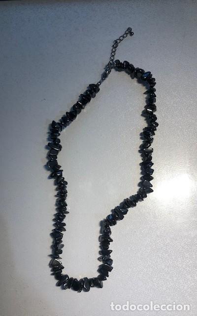 Joyeria: COLLAR DE PIEDRAS HEMATITA DE 44CM. DE LONGITUD