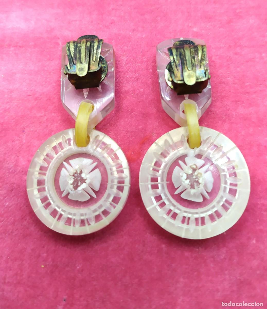 Joyeria: PENDIENTES DE PASTA DE CLIP, ORIGINALES DE LOS A&Ntilde;OS 40. - Foto 5
