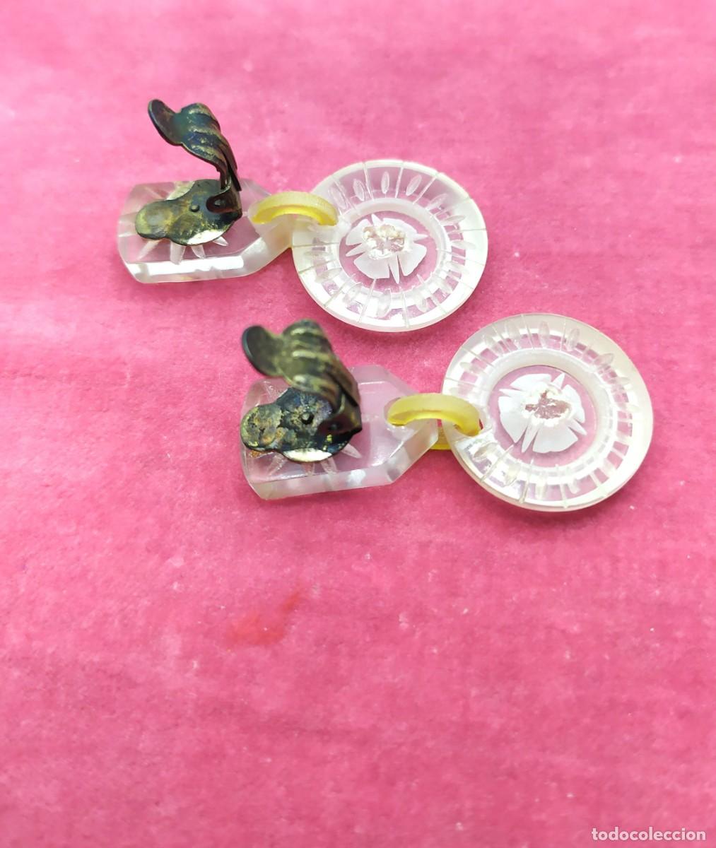 Joyeria: PENDIENTES DE PASTA DE CLIP, ORIGINALES DE LOS A&Ntilde;OS 40. - Foto 6