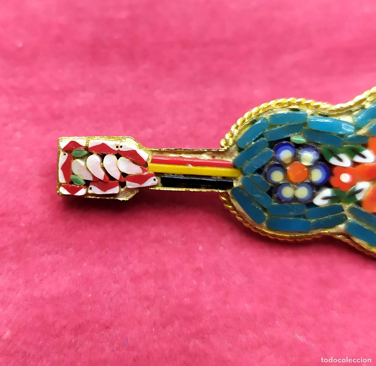 Joyeria: BROCHE DE MICROMOSAICO VENECIANO - Foto 2