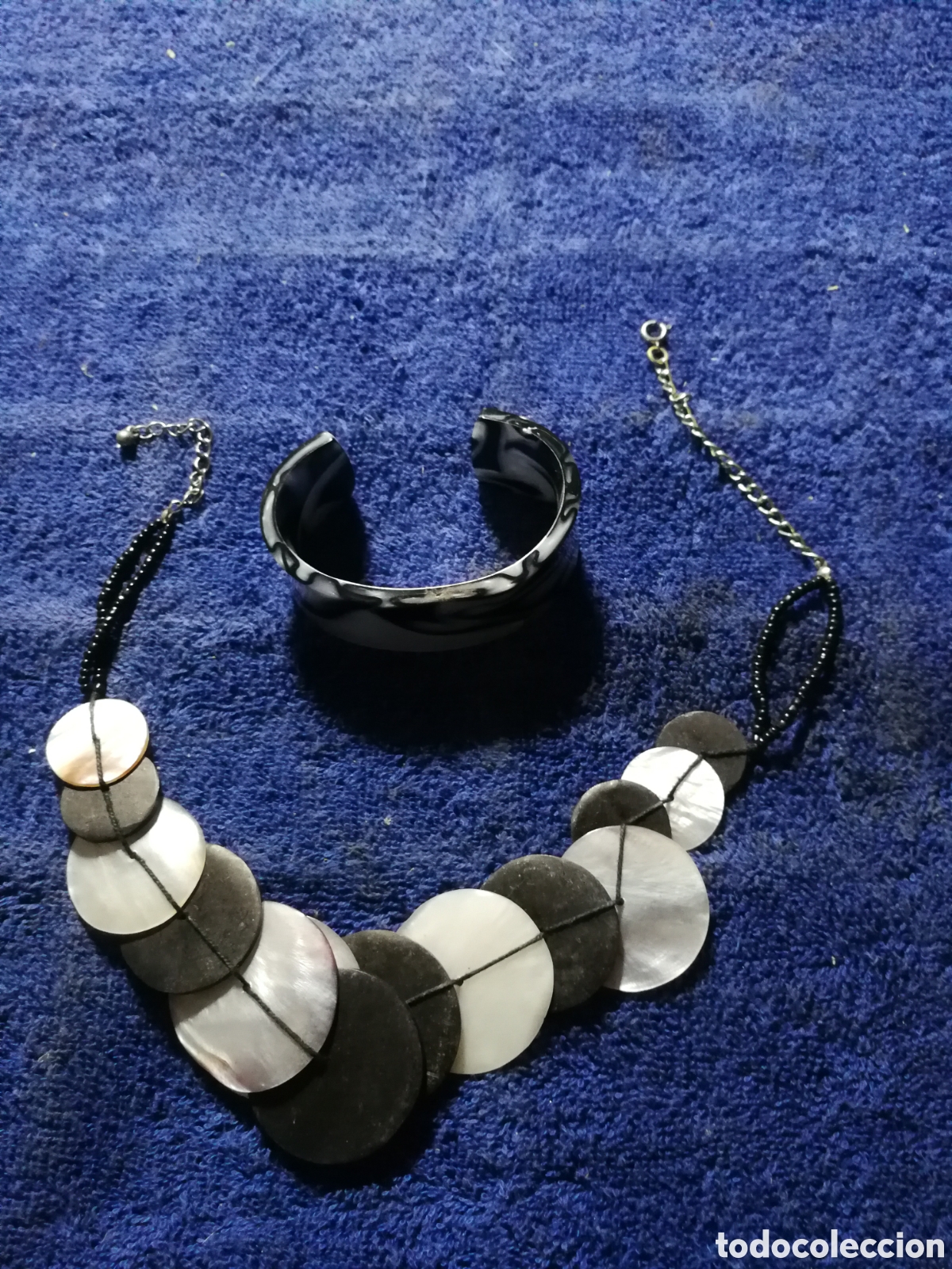 Schmuck: Adorno collar pulsera de bisuter&iacute;a vintage
