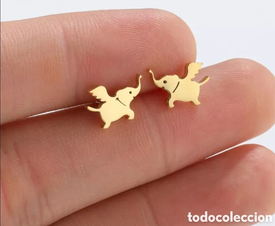 Joyeria: Pendientes Elefantes acero inoxidable ENV&Iacute;O GRATIS!! - Foto 1