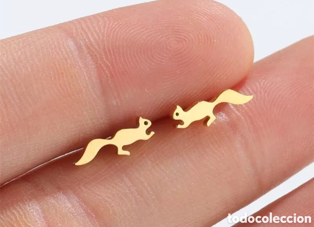Joyeria: Pendientes Ardillas de acero inoxidable ENV&Iacute;O GRATIS!! - Foto 1