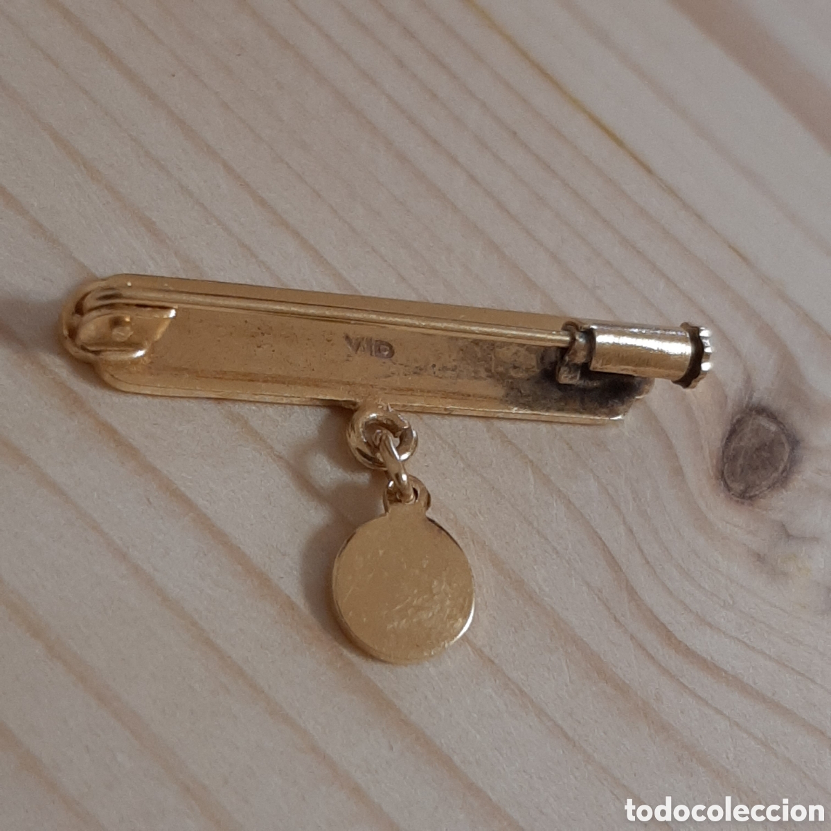 Joyeria: Alfiler de Oro VID para Bebe / 3cm - Foto 2