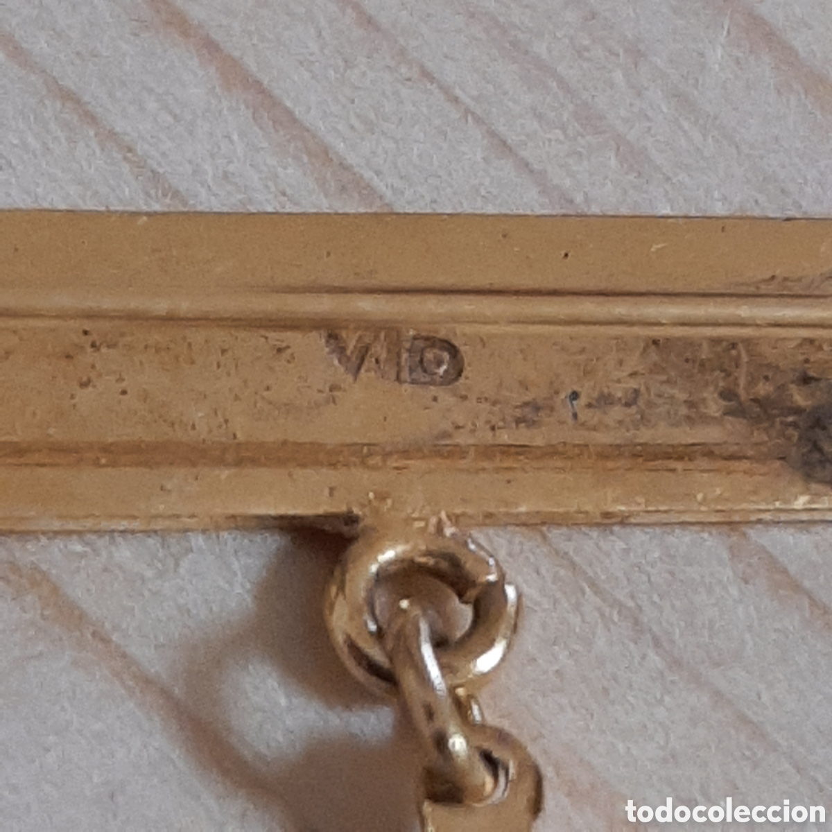Joyeria: Alfiler de Oro VID para Bebe / 3cm - Foto 3