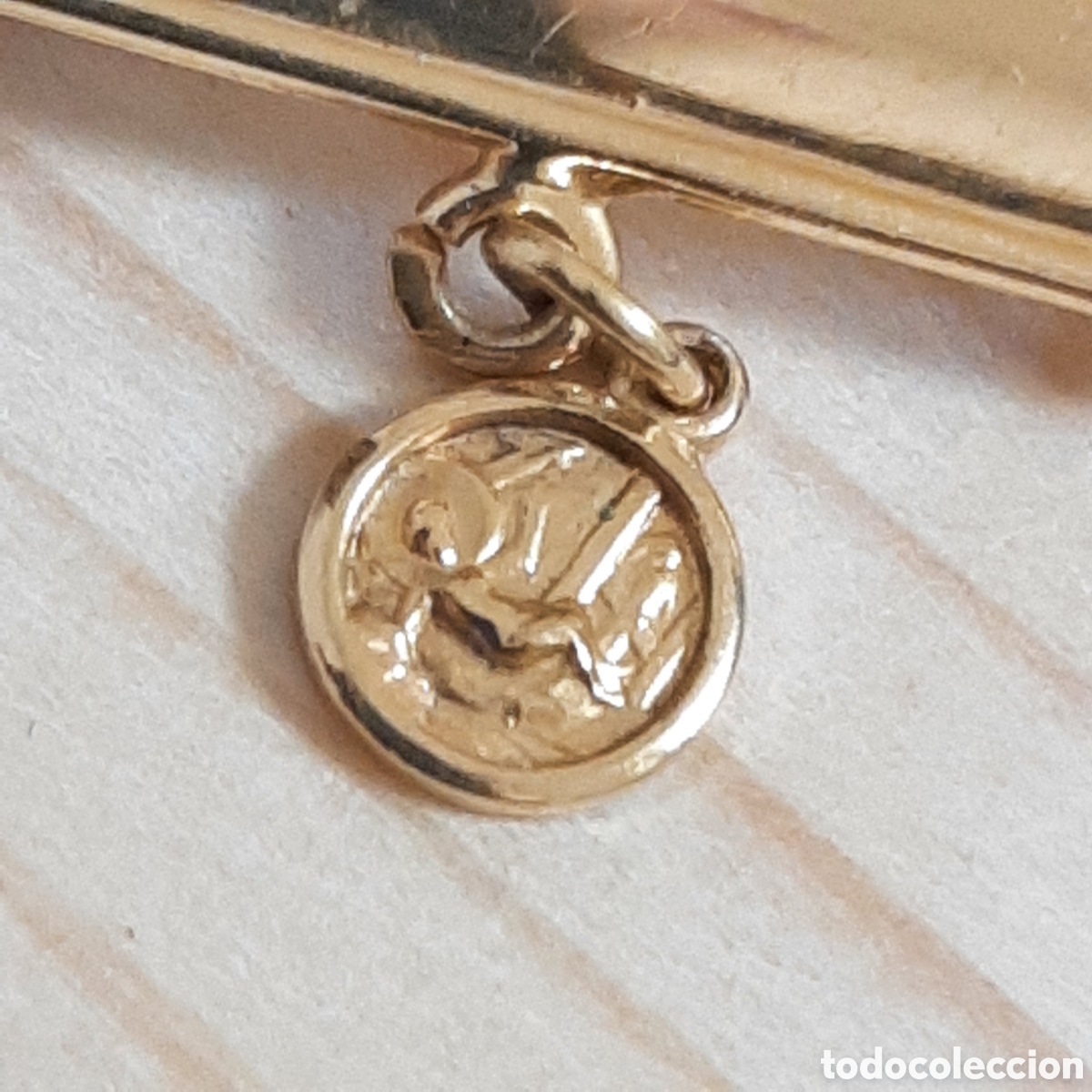 Joyeria: Alfiler de Oro VID para Bebe / 3cm - Foto 4