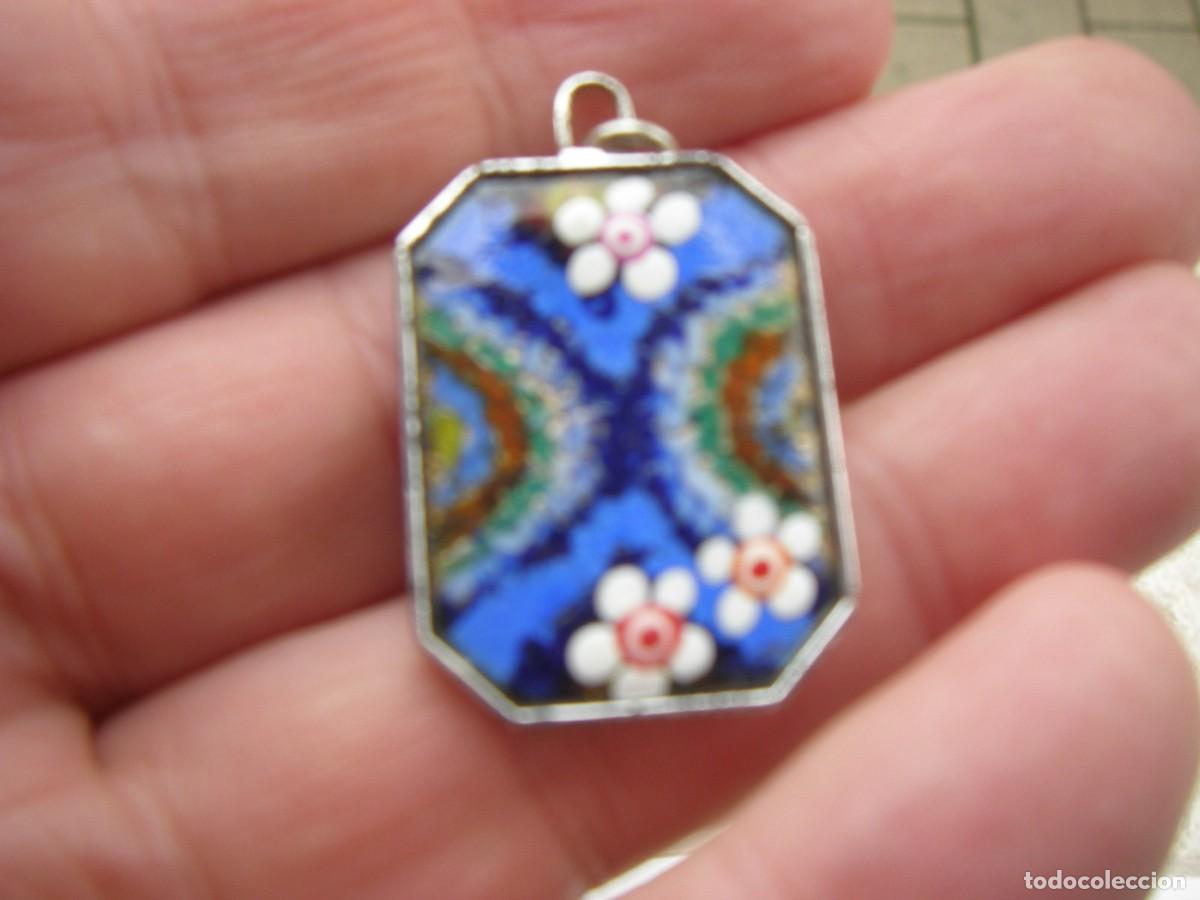Joyeria: Dos colgantes con bonitos esmaltes. - Foto 3