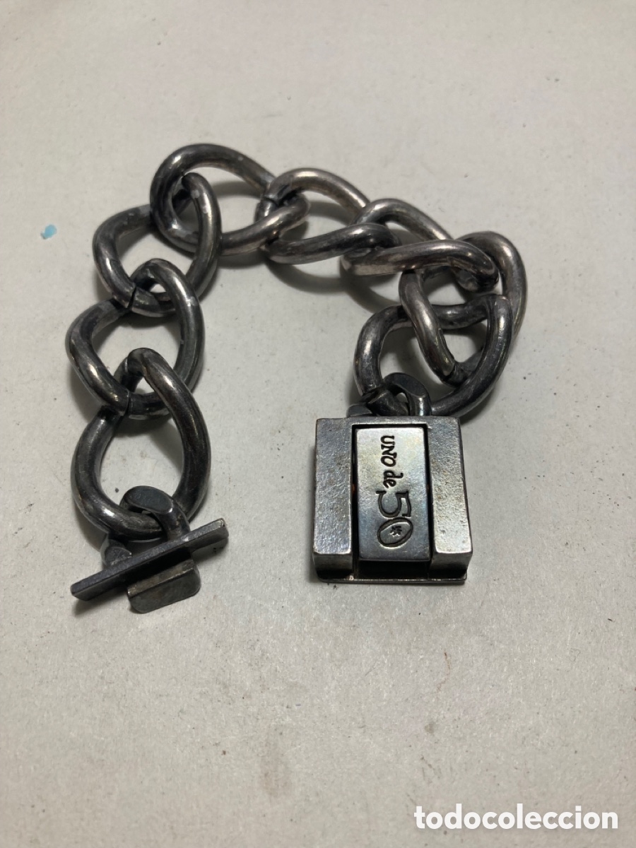 Schmuck: Pulsera Uno de 50 plateada