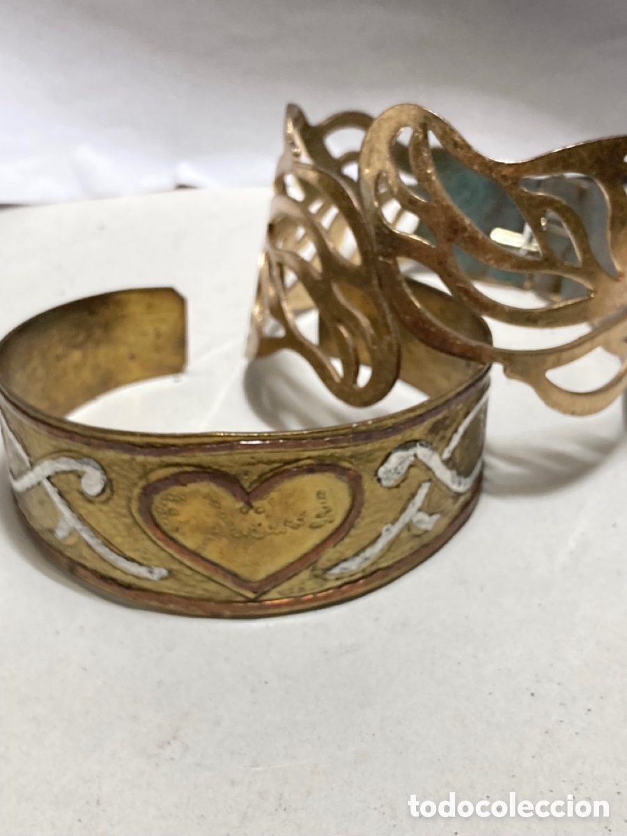 Schmuck: 2 pulseras lat&oacute;n marroquiner&iacute;a