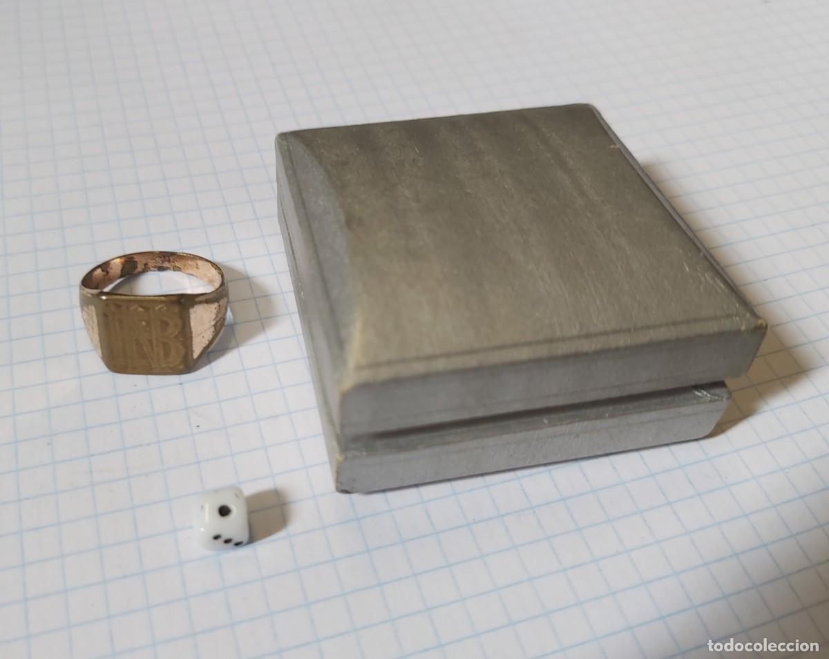 Joyeria: Cajita con anillo con iniciales y mini dado - Foto 1
