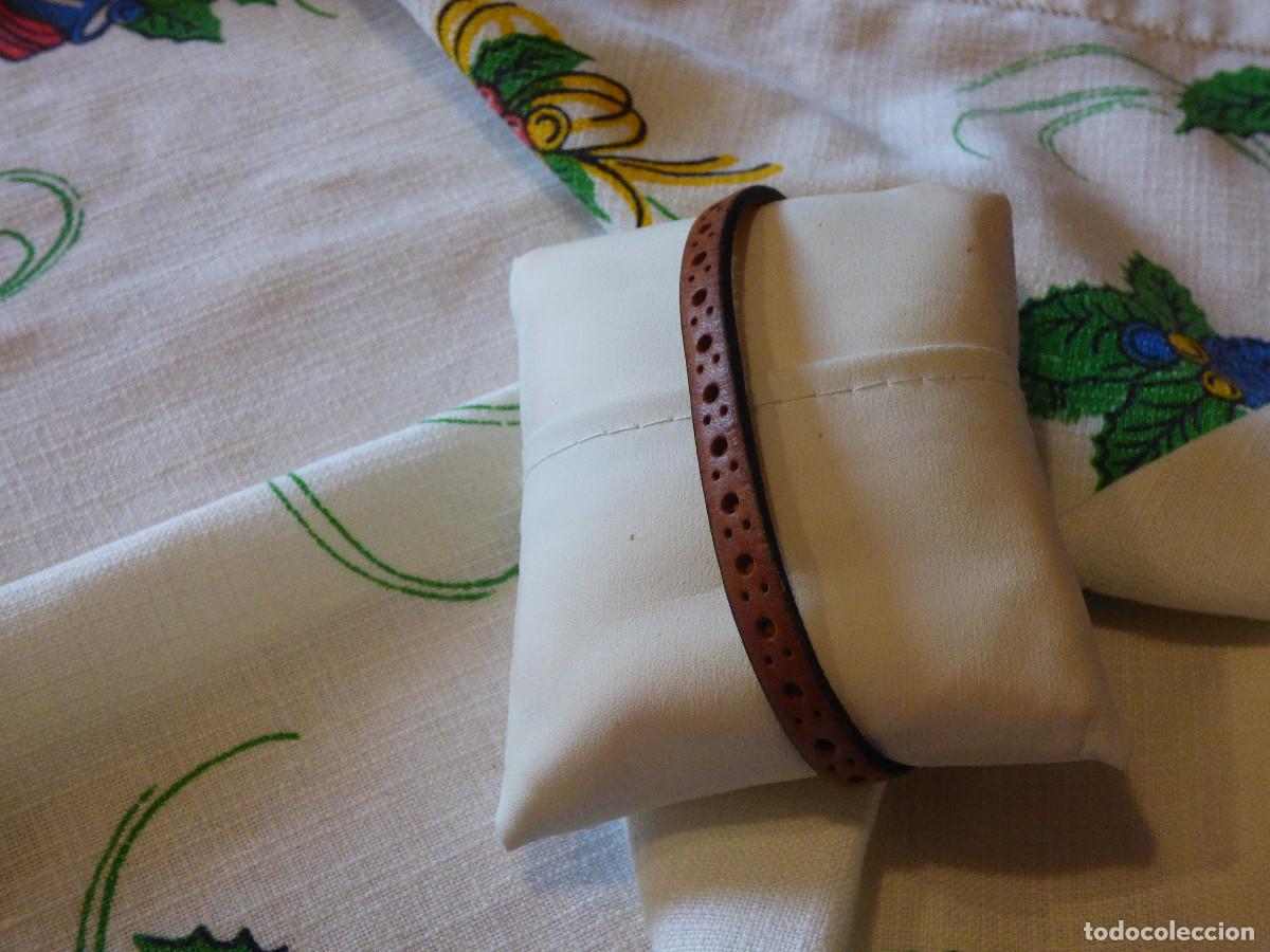Joyeria: Pulsera de piel y acero - Foto 1
