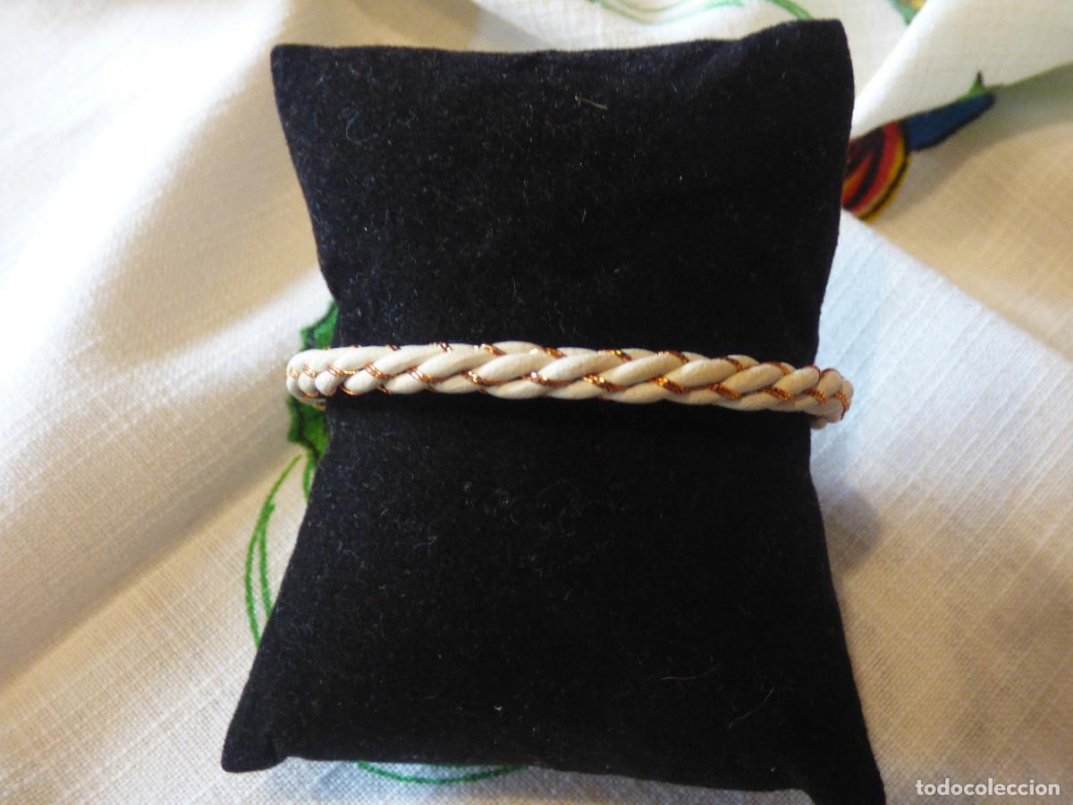 Joyeria: Pulsera de piel y acero - Foto 1