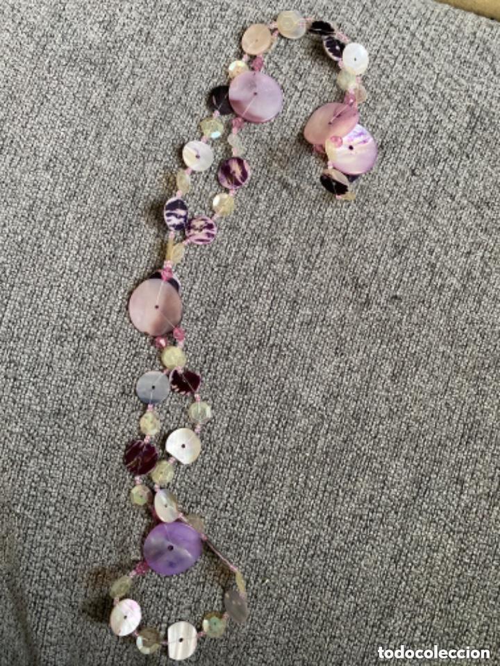 Joyeria: ANTIGUO COLLAR NATURAL NACAR