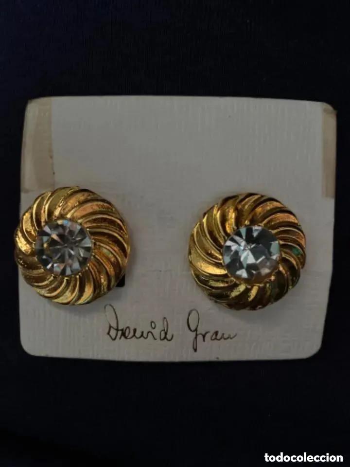Joyeria: ANTIGUOS PENDIENTES DAVID GRAU - Foto 1