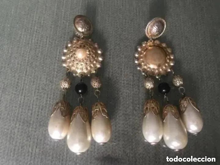 Joyeria: ANTIGUOS PENDIENTES TRAJE REGIONAL - Foto 1
