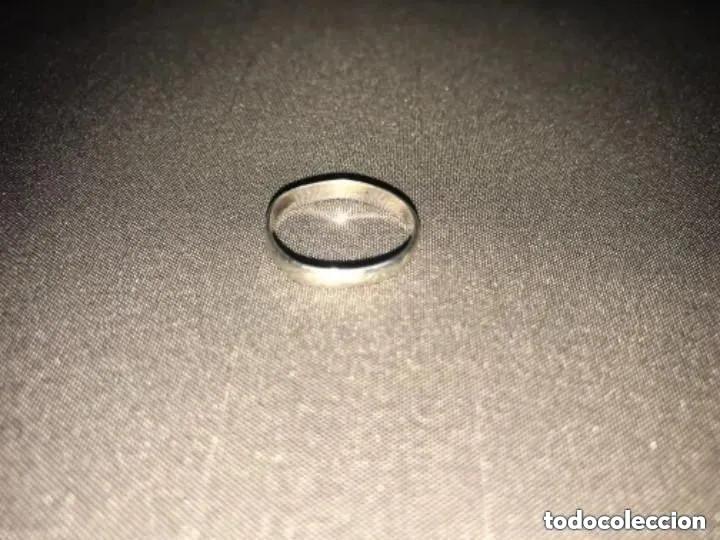 Joyeria: ANTIGUA ALIANZA DE PLATA 925 - Foto 1