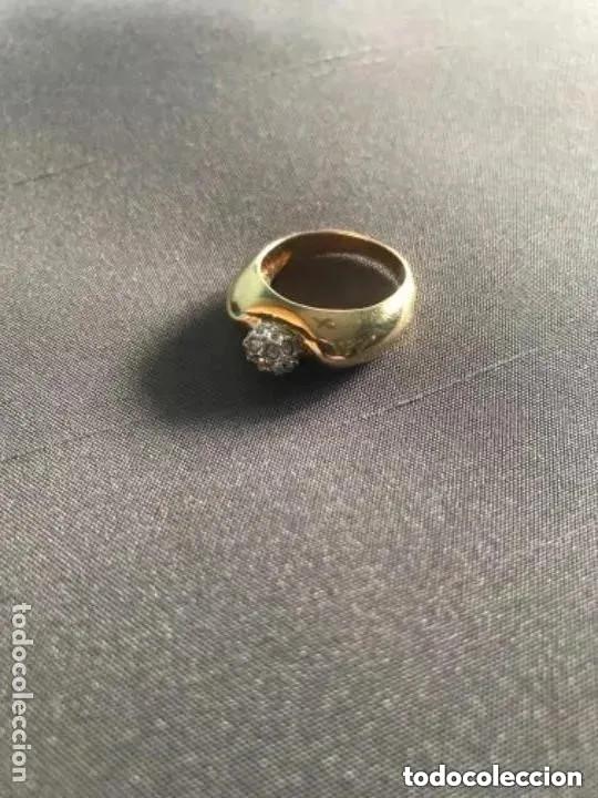 Joyeria: BONITO ANILLO BA&Ntilde;ADO EN ORO