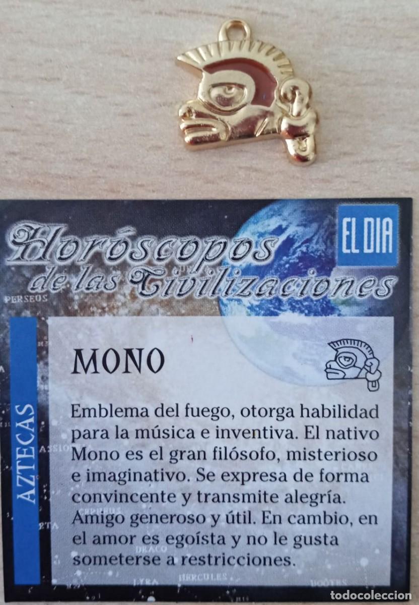 Joyeria: Amuleto &oacute; Talism&aacute;n Azteca: Mono - Foto 1