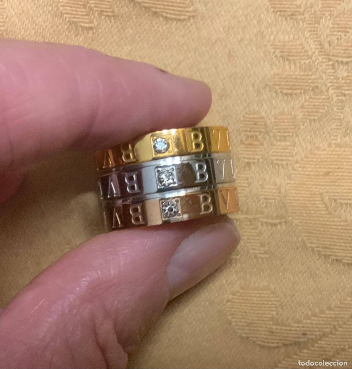 Joyeria: ANILLO DE METAL DE 3 COLORES - Foto 1