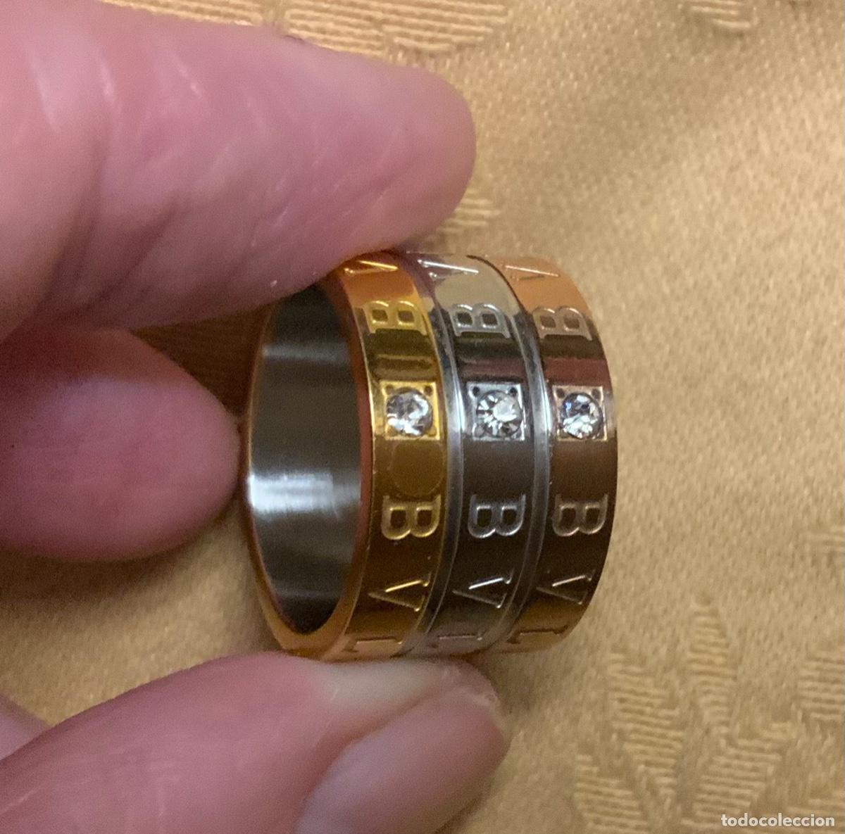 Joyeria: ANILLO DE METAL DE 3 COLORES - Foto 5