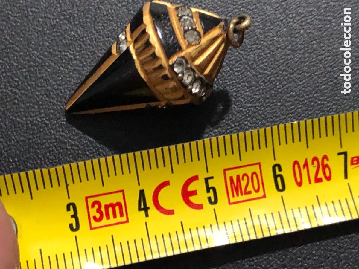Joyeria: Antiguo Colgante art deco 3 cm - Foto 5