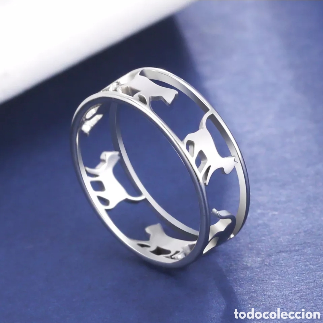 Joyeria: Anillo acero inoxidable gatos ENV&Iacute;O GRATIS!! - Foto 1
