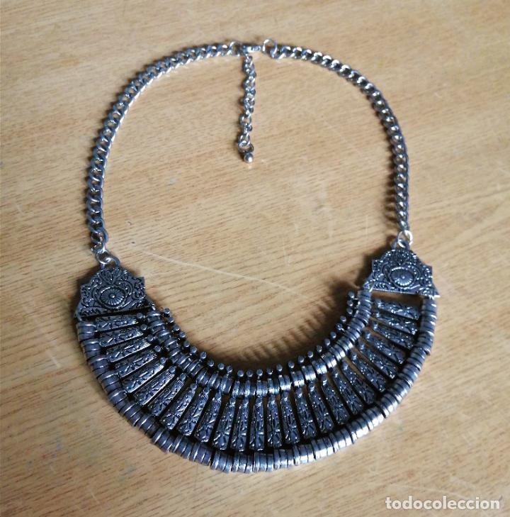 Joyeria: COLLAR MET&Aacute;LICO, PLATEADO. - Foto 5
