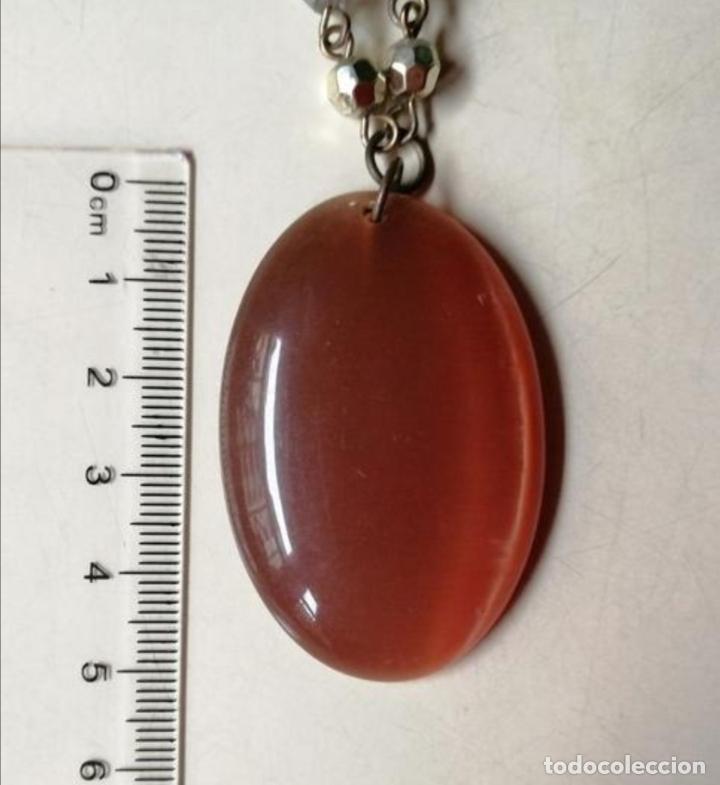 Joyeria: COLLAR CON GRAN COLGANTE DE CRISTAL. - Foto 2