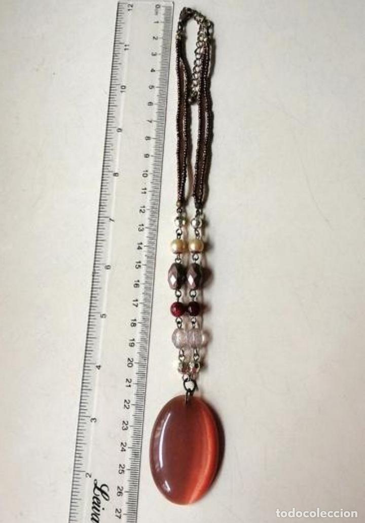 Joyeria: COLLAR CON GRAN COLGANTE DE CRISTAL. - Foto 3