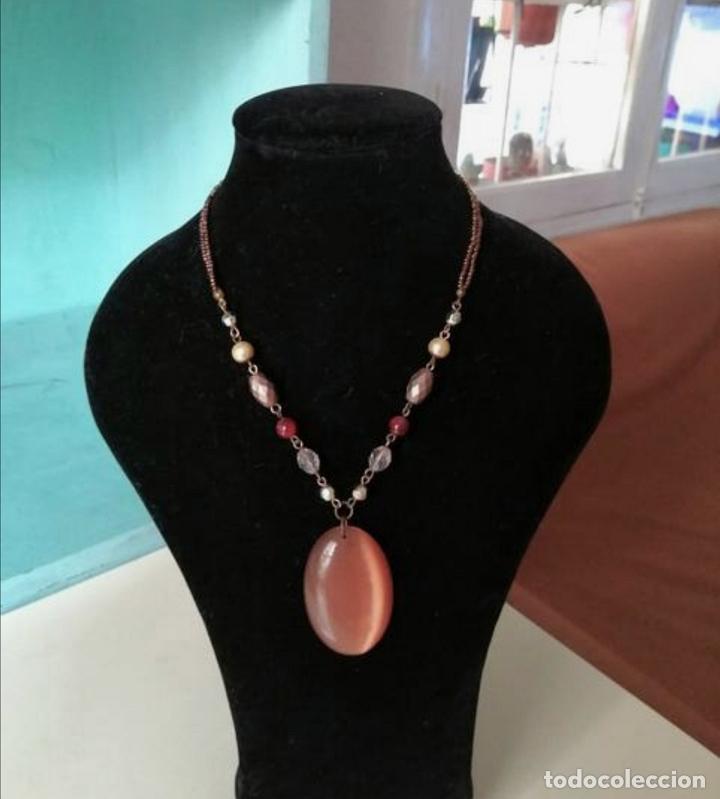 Joyeria: COLLAR CON GRAN COLGANTE DE CRISTAL. - Foto 6