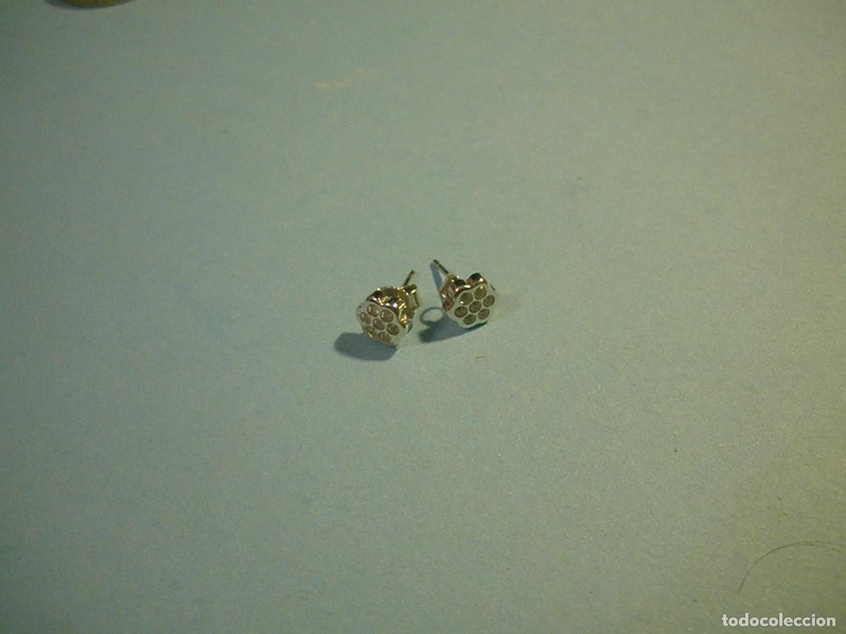 Joaillerie: BISUTER&Iacute;A - PENDIENTES PLATEADOS PARA MU&Ntilde;ECA.