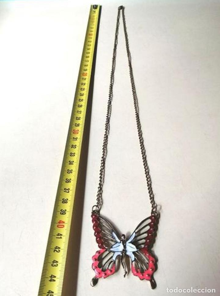 Joyeria: COLLAR CON COLGANTE DE MARIPOSA. - Foto 3