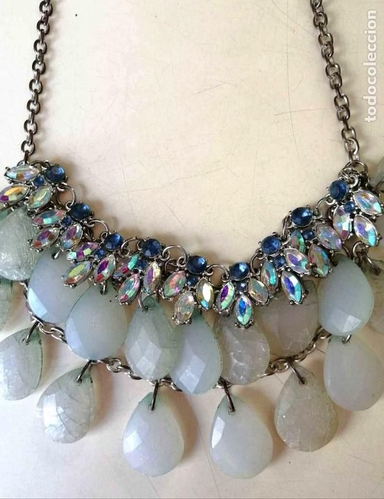 Joyeria: COLLAR PLATEADO, CON PEDRER&Iacute;A. - Foto 2