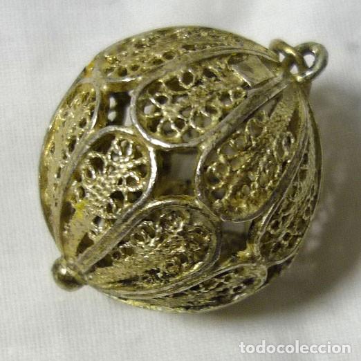 Joyeria: Colgante esfera en filigrana de plata - Foto 1
