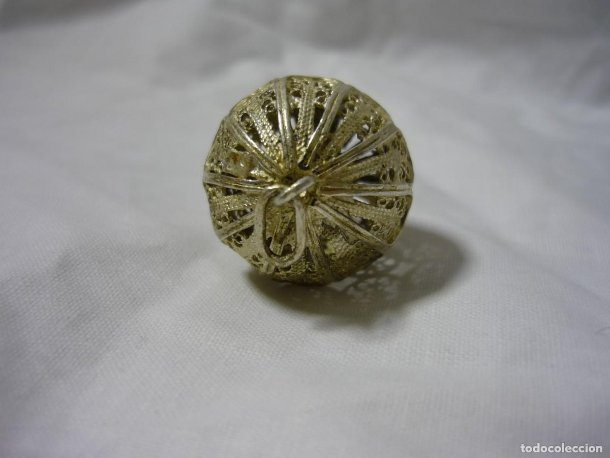 Joyeria: Colgante esfera en filigrana de plata - Foto 3