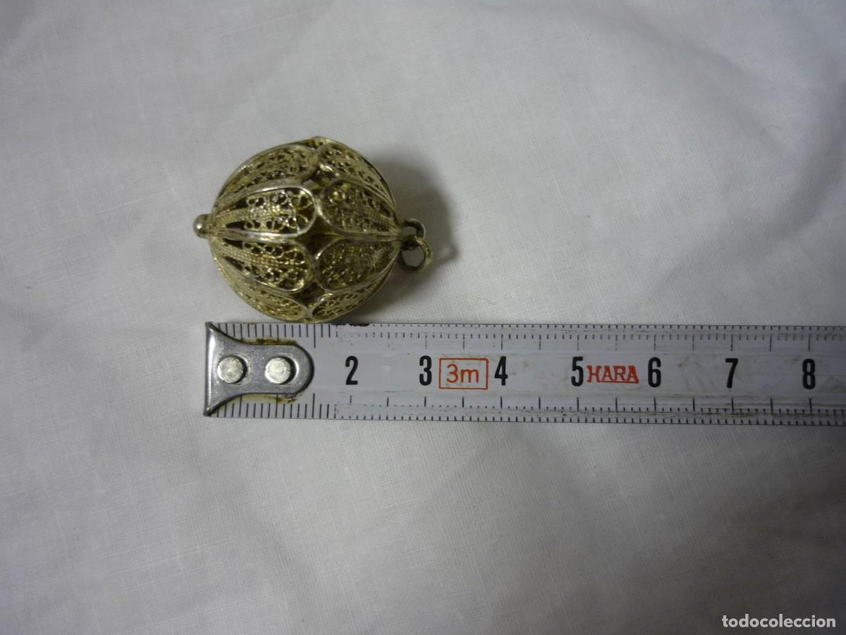 Joyeria: Colgante esfera en filigrana de plata - Foto 6