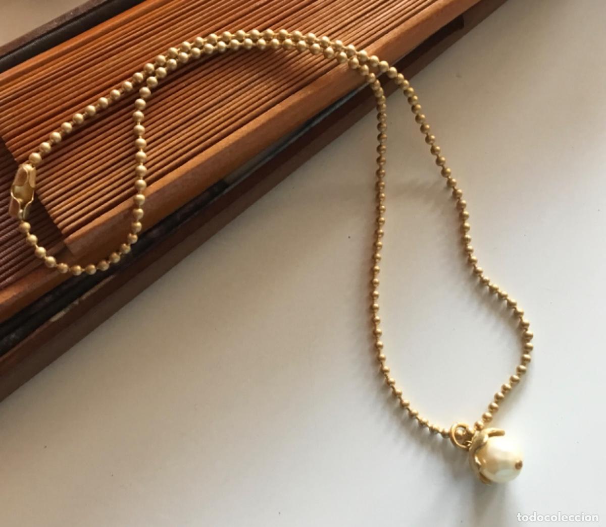 Joyeria: Gargantilla en oro mate con Perla - Foto 3