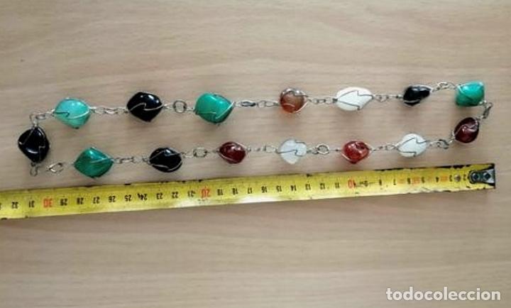 Joyeria: COLLAR LARGO, DE GEMAS NATURALES. - Foto 2