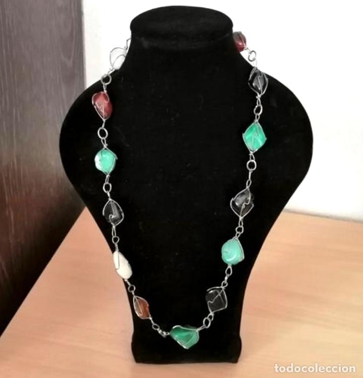 Joyeria: COLLAR LARGO, DE GEMAS NATURALES. - Foto 1