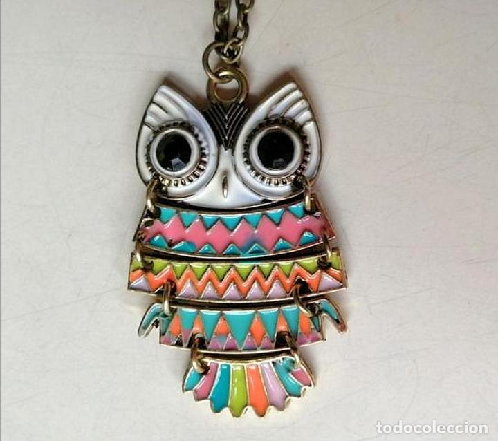 Joyeria: COLLAR, COLGANTE BUHO CON CADENA - Foto 3